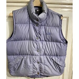 LLBean Outdoors  Vest Women's Regular Medium Dark Rustic Blue**see Desc